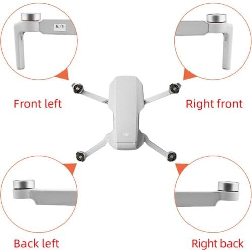 Drone Motor Arms for Mavic Mini 2 Left Right Front Rear Motor Arm Repair Spare Parts for Dji Mini 2 Replacement Accessories