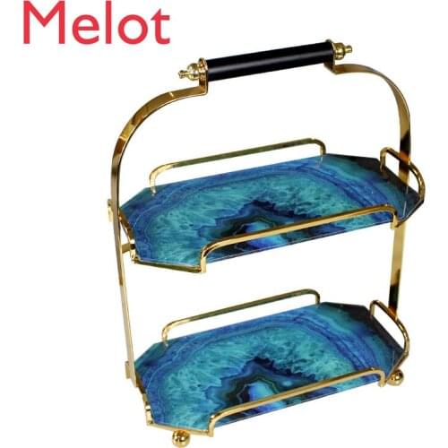 Desktop Multi-Layer Toilet Cosmetics Storage Box Skin Care Perfume Dressing Table Storage Rack Hand Washing Table Tray