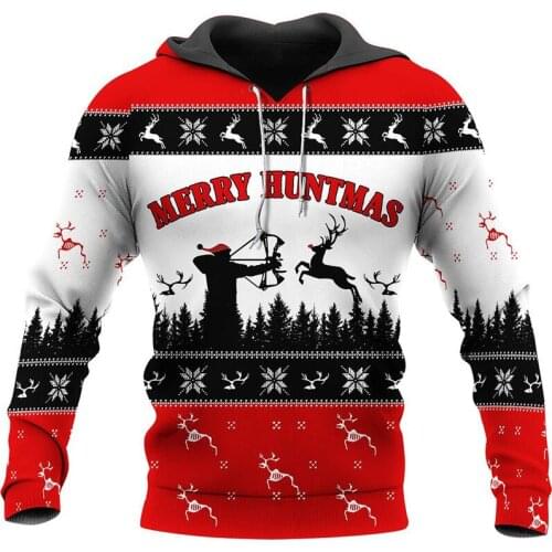 New full set of Murry Hunter 3D Sweatshirt autumn casual sweater jacket zipper Unisex