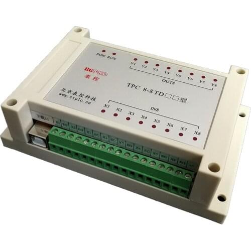 New tpc8-8td cylinder solenoid valve stepping servo motor automatic PLC controller