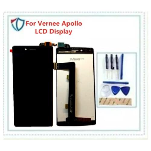 Original For Vernee Apollo LCD Display and Touch Screen +Tools Digitizer Assembly Replacement 1920X1080P 5.5" in stock