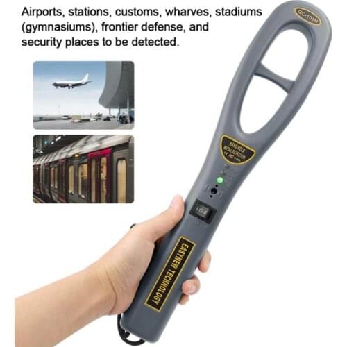 Highly Sensitive Hand-Held Metal Detector Gold Metal Finder Security Scanner