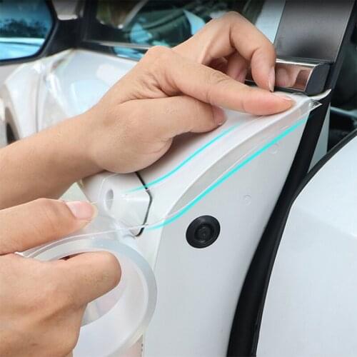 Car Door Sill Protector Goods Multifunction Anti-collisionTape Scratchproof Sticker Accessories For BMW LADA Honda Audi KIA etc