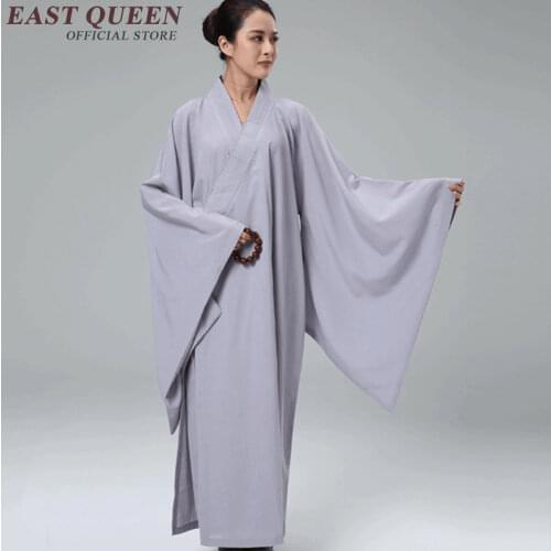 Buddhist monk robes clothing shaolin monk clothing women shaolin monk uniform KK711