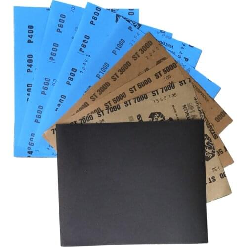 10pcs/lot German Matador Sandpaper Sand Paper Grit 60-7000 Abrasive Sanding Paper Waterproof