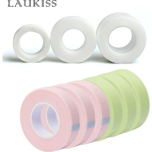 5pc Tape For Eyelash Extension Under Eye Pads Adhesive Medical Tape For False Lashes Grafting Breathable Foam Tape Makeup Tool
