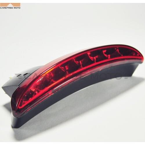 LED Motorcycle Rear Fender Light Taillight Break Stop Lamp Case for Harley XL883L XL883N Iron XL1200n Chopped
