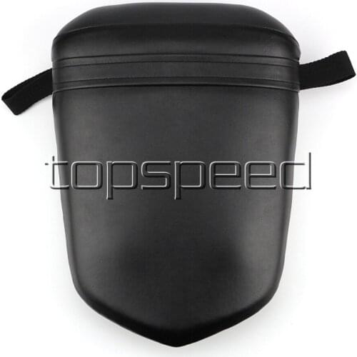 Black Motorcycle Passenger Rear Seat Pillion Cushion For Yamaha YZF R1 2004 2005 2006