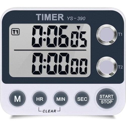 Digital Kitchen Timer Magnetic Back,Cooking Timer,Large Display Loud Alarm Count-Up & Count Down For Cooking Baking Sports Games