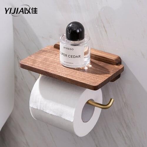 Toilet Paper Holder Tissue Rack Wall Mounted Bathroom Kitchen Roll Holder Paper Tissue Rack Hook Modern metal