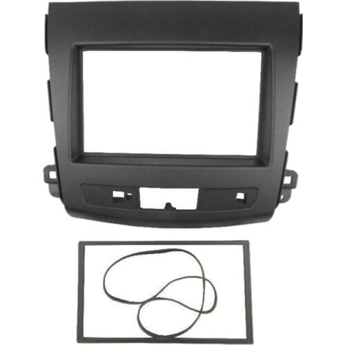 For Mitsubishi Citroen C-Crosse Car 2Din Audio Panel Modification Panel DVD Navigation Panel Frame Car Fascias Stereo Radio Pane