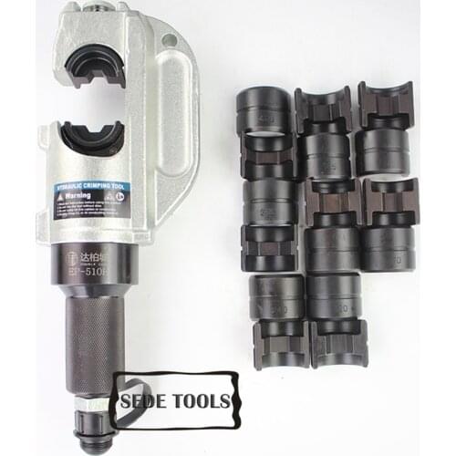 Hydraulic crimping pliers crimping tool pressing heads 16-400mm2 EP-510H