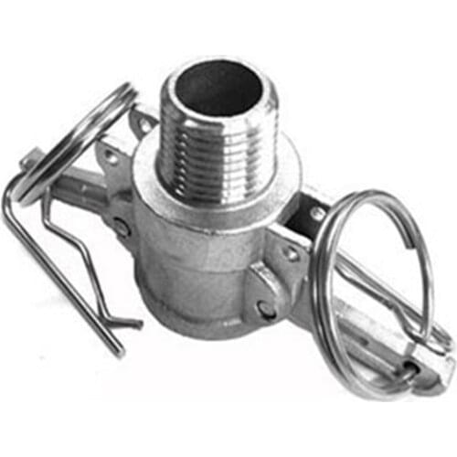 Stainless Steel Camlock Fitting, Camlock- Type B Female X 1/2" BSP Male Home Brew