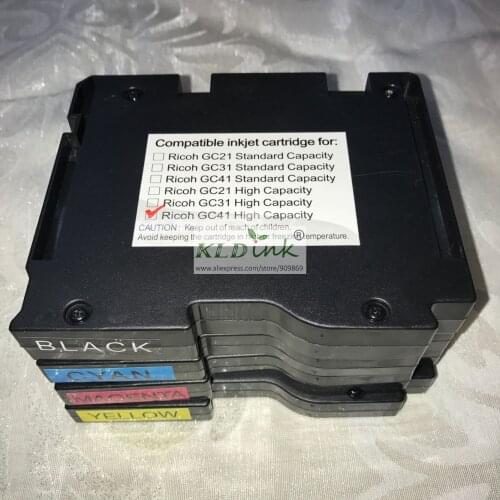 GC41KH, GC41CH, GC41MH, GC41YH Dye Sublimation ink cartridge for IPSiO SG3110, SG3100 Printer