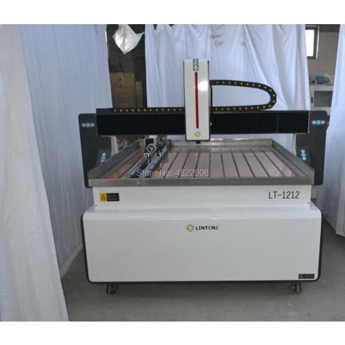 Best price 3d cnc router 1212 4 axis cnc aluminum milling machine with Hiwin square guide rail