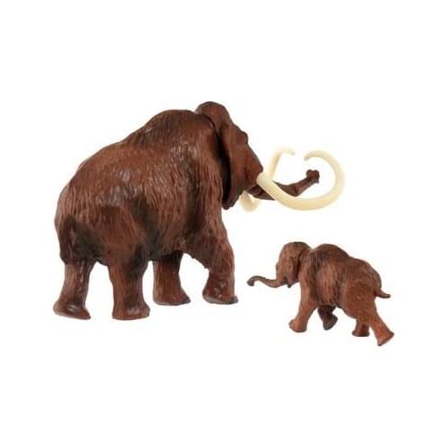 Wild animal model toy Simulation Of Wild Animal Model Elephant Long Hair Like Child Boy Toy Unisex Animals Plastic 2020