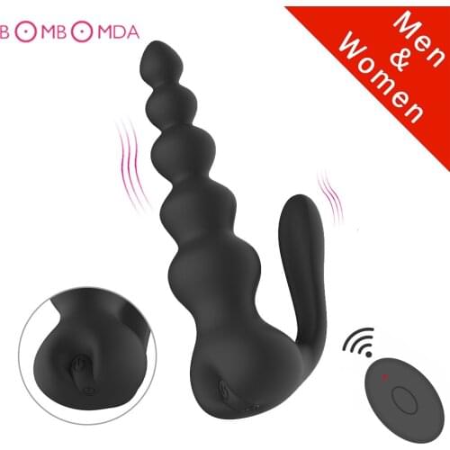 Male Prostate Massager Vibrator Sex Toys Man Remote Control 10 Speed Anal Vibrator Anus Stimulate Butt Plug Sex Shop For Couples