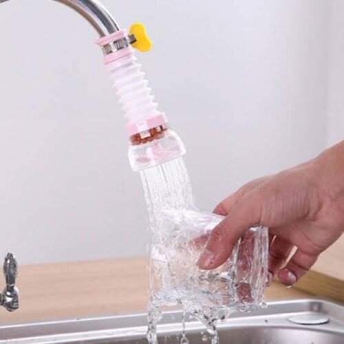 360 Degree Rotatable Spray Head Tap Durable Faucet Filter Nozzle Mini Tap Water Purifier Faucet Water Filter Kitchen Gadgets