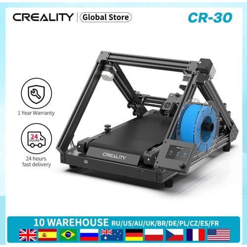 Newest CREALITY 3DPrintMill 3D Printer CR-30 Infinite Z-Axis Printing Silent Motherboard Printer