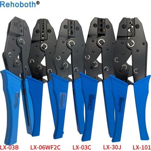 LX Series Crimping Pliers Electrical Termination hand tools Set for Cold Pressed Pre-insulated Terminal Bare Terminals