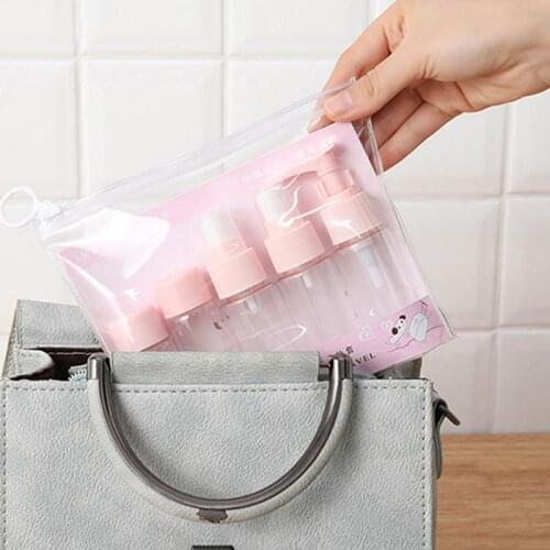 Portable Travel Set Bottle Cosmetics Empty Bottle Spray Bottle Cosmetics Sub-bottle Set Home Out Supplies