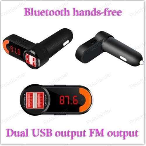 Bluetooth hands-free Bluetooth system Support A2DP Dual USB output AUX IN input FM output Bluetooth V2.1 Bluetooth Car Kit