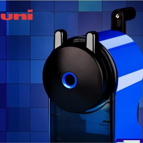 UNI KH-18 Hand-cranked Pencil Sharpener Child Safety Pencil Sharpener Pupils Art Students with Pencil Sharpener Pencil Sharpener
