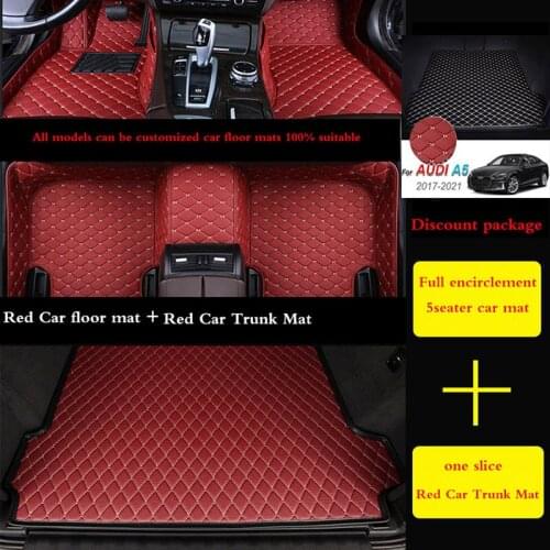 High quality custom car floor mats trunk mats for Lincoln all models Navigator MKS MKZ MKC MKX MKT auto accessories Car-Styling