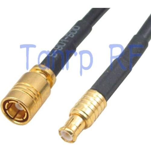 10pcs 6in MCX male plug to SMB female jack RF connector adapter 15CM Pigtail coaxial jumper RG174 extension cord cable
