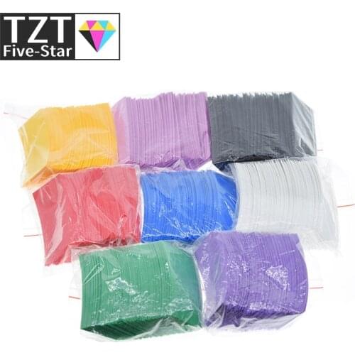 100PCS AA Size 5 Lithium Battery Heat Shrink Tube Li-ion Wrap Cover Skin PVC Shrinkable Tubing Film Sleeves Insulation Sheath