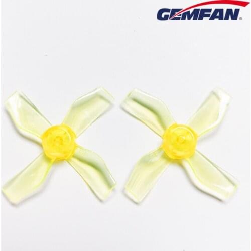 4Pairs 8pcs Gemfan 1220 1.2x2.0x4 31mm Shaft 1mm Hollow cup brushless motor 4-Blade CCW/CW propeller RC Drone airplane parts