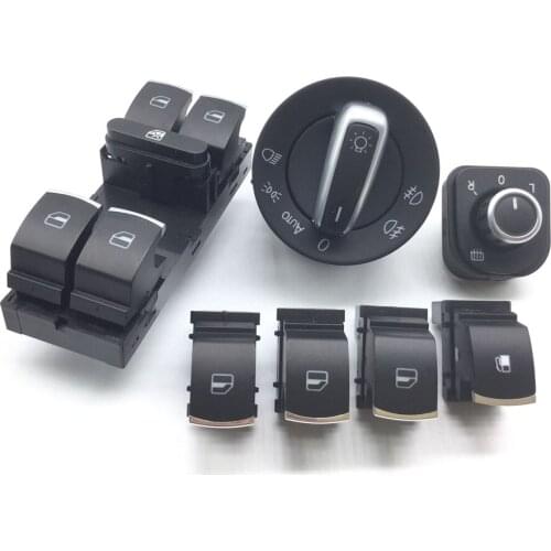 5ND959565B 5ND941431B 5ND959857 1KD959833 5ND959855 Window headlight mirror fuel tank switch for VW Jetta Golf MK5 6 Rabbit CC