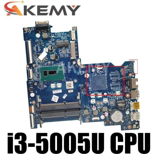854941-601 For HP 15-AY 15-AC notebook motherboard BDL50 LA-D703P LA-C701P CPU i3 5005U DDR3 100% test work