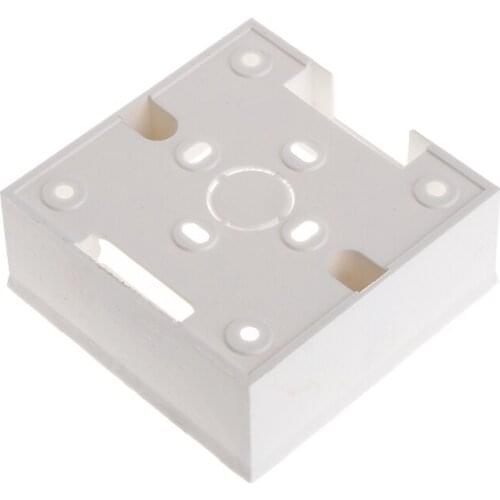 86X86 PVC Junction Box Wall Mount Cassette For Switch Socket Base wholesale