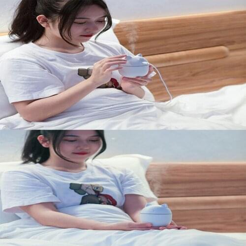 Electric Air Humidifier Home Essential Oil Diffuser USB Plug LED Night Lamp Mini For Home Spa Car Mist Spray Aromatherapy 220ML