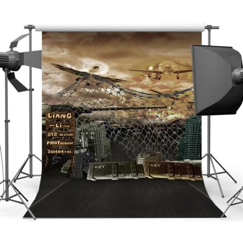 MOCSICKAOld Master War Plane Backdrops for Photography Games Photo Background CM-2199