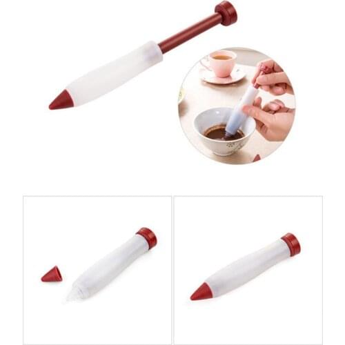 Hot Pastry Icing Pen Cake Tools Piping Bag Nozzle Tips Fondant Cake Cream Syringe Tips Muffin Dessert Decorators