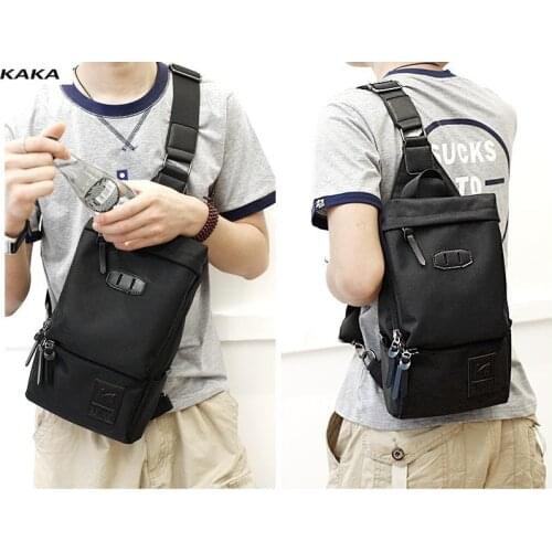 Xiaomi Chest Bag Waterproof Oxford Sling Pack Casual Fashion Shoulder Bag Outdoor Travel Biker Satchel Men Crossbody Bag