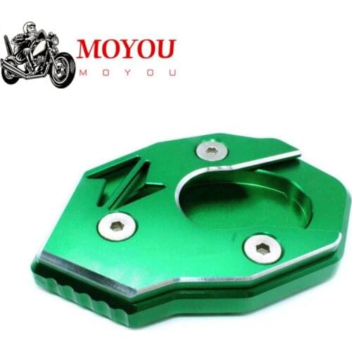 For KAWASAKI Z1000SX Z 1000SX 2011-2016 Motorcycle Kickstand Foot Side Stand Extension Pad Support Plate