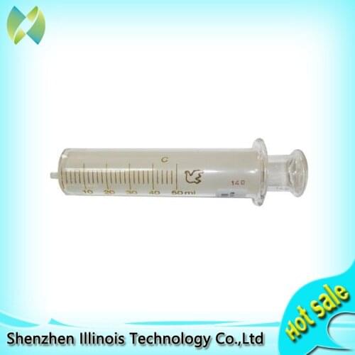 50ML All-glass syringe for printer ink filling printer parts use for EPSON 186000 5113 187000 189000 Printer head clear