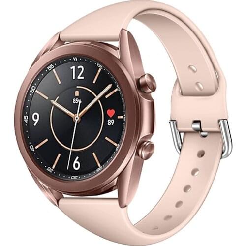 Sport Silicone 22mm Watchband Strap for Samsung Galaxy Watch 3 41mm 45mm Smart Wristbands For Huami Amazfit GTS Bracelet Strap