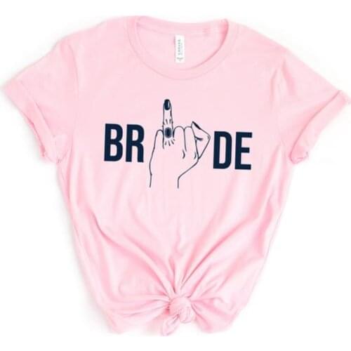 Bridal shower ring finger wedding shirt bachelor party bridesmaid romantic 100% cotton plus size short sleeve top y2k aesthetic