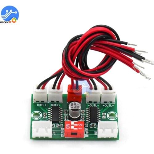 XH-A156 DC5V 4-channel PAM8403 digital power amplifier board 4*3W output amplifier for speakers DIY kit Support dual audio input