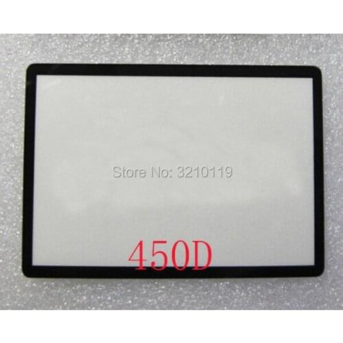 New LCD Screen Window Display (Acrylic) Outer Glass For CANON EOS 450D EOS Rebel xsi EOS Kiss X2S Screen Protector +Tape