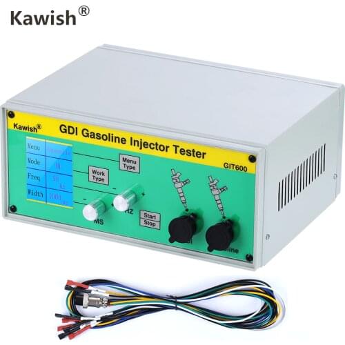 Free ship! GIT600 GDI/FSI gasoline injector tester petrol injector tester car injector tester Gasoline Direct Injection tester