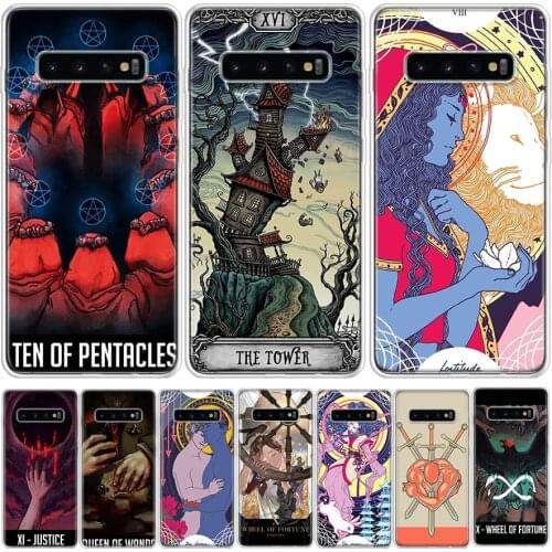 Le Tarot Egyptien de Dusserre Phone Case For Samsung GalaxyA90 A71 A70 A51 A50 A41 A40 A30 A21 A10 A9 A8 A7 A6Plus M30S A20E A01