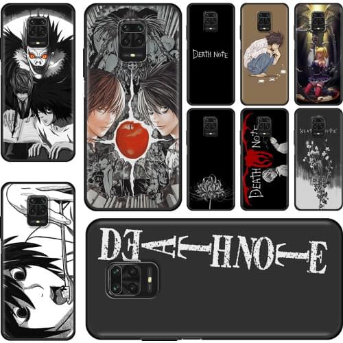Anime Manga Death Note Ryuk Cell Phone Case For Xiaomi Redmi Note 9S 9 7 9C 8 8T 9A 7A 8A 10 Pro K40 TPU Cover Coque Luxury Capa