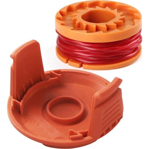 For MCGREGOR 18v Cordless MCT2X1825 Grass Trimmer Spool & Line & Cover QT486 2.5m Trimmer Line Garden Tool Parts