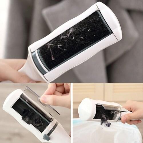 Electrostatic Cloth Lint Dust Remover Brush Animal Pet Hair Cleaner Home Supply Tool DIN889