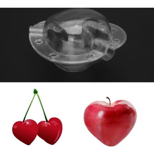 Fruit Shaping Mold Plastic Heart-Shaped Apple Pear Growth Forming Vegetable Tool